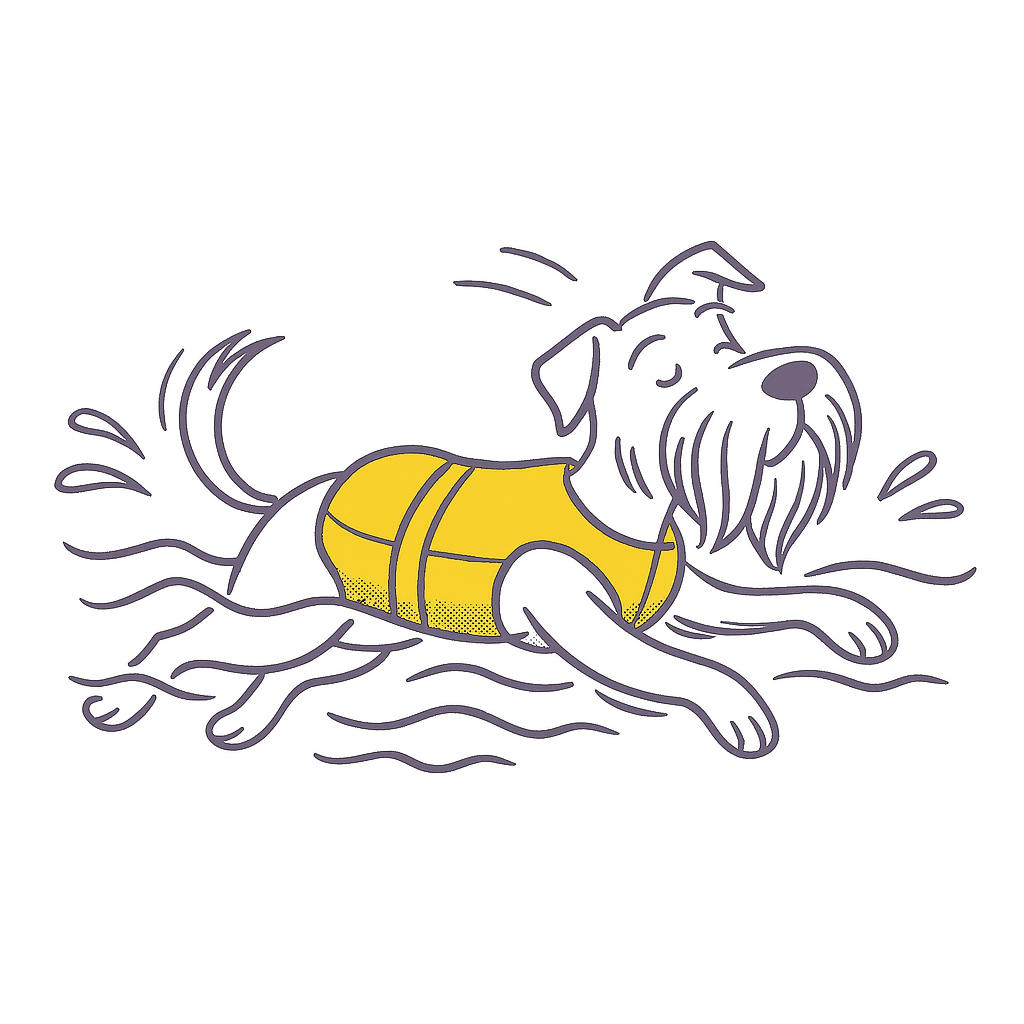 Dog Swimming