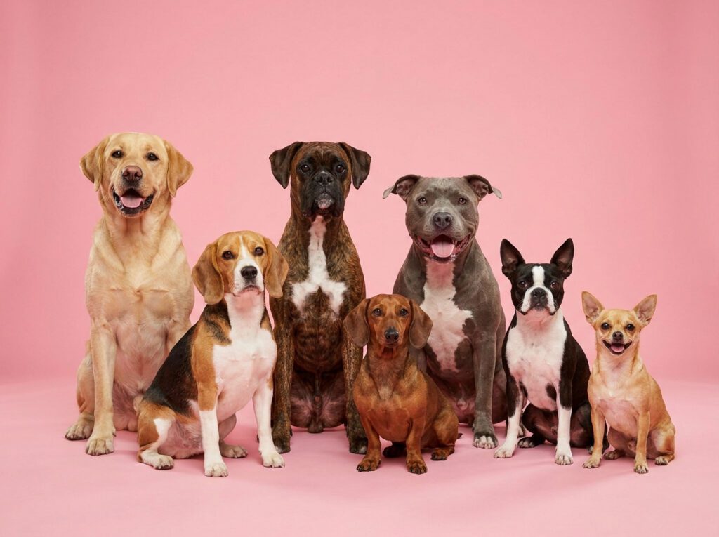Why Coat Type Matters More Than Breed short coated dog labrador retrievers beagles boxers dachshunds pitbull type dogs boston terriers chihuahuas