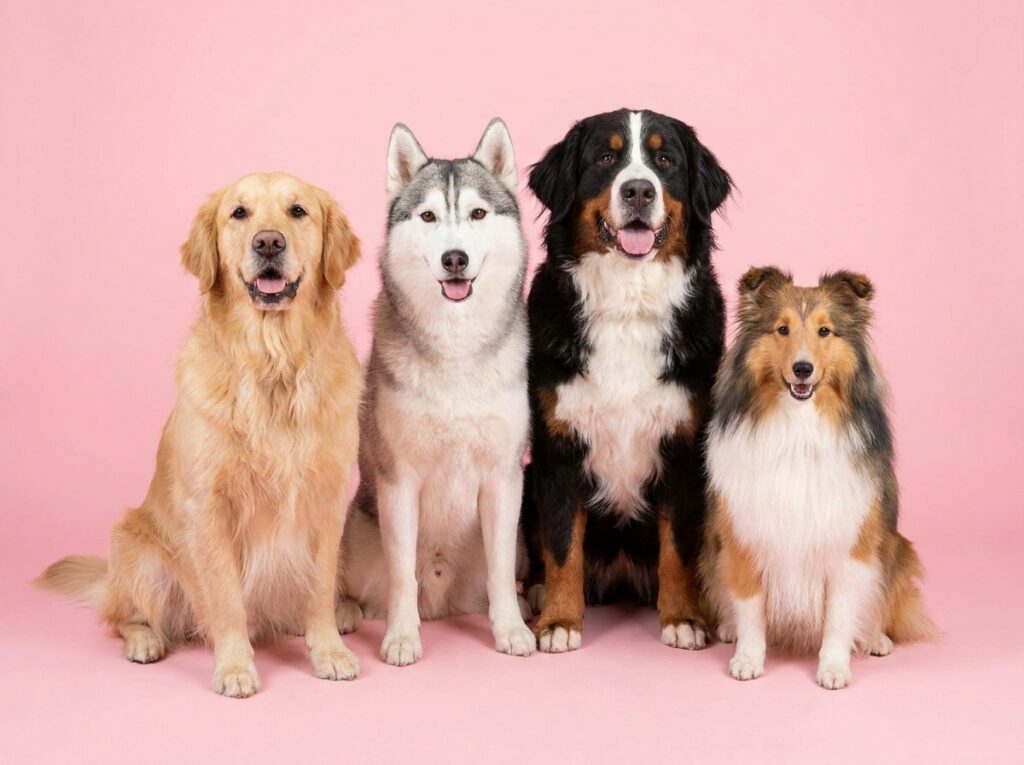 common double coated breeds common double coated breeds