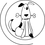 walks and wags logo circle